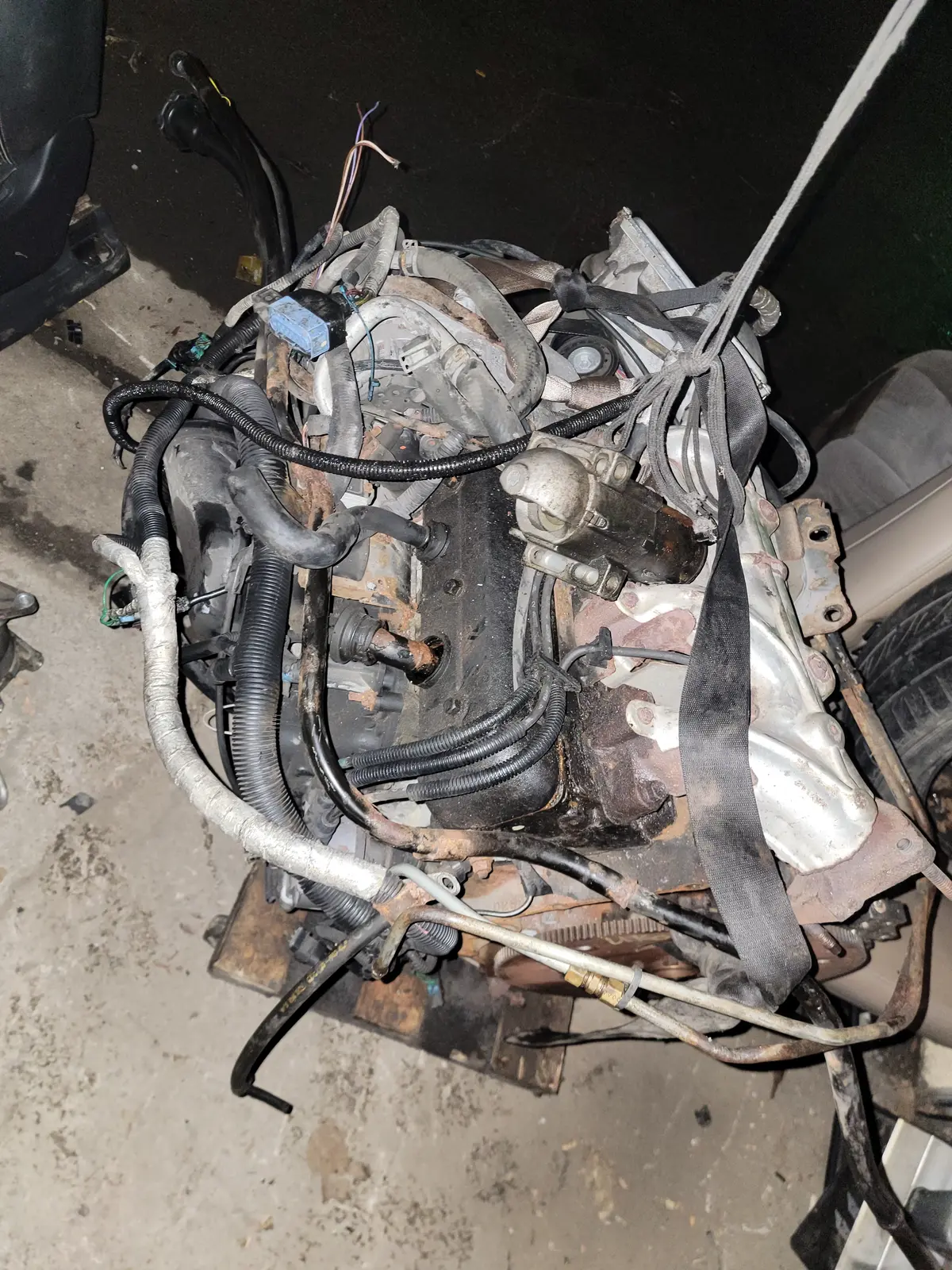 03 - 07 Chevy Astro Express Silverado Savanna S10 S15 Blazer 4.3 Engine Motor  W/ 158K Oem 1