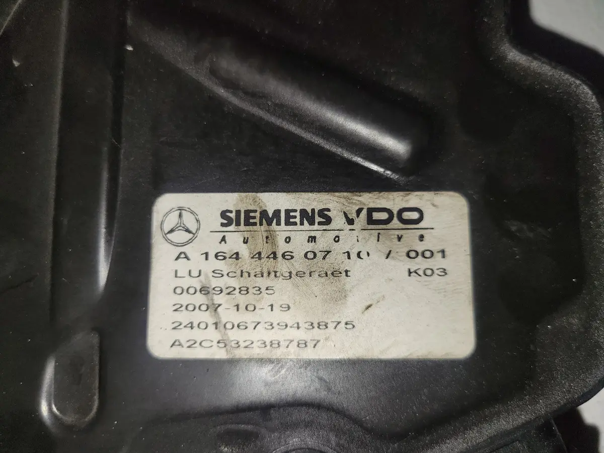 Mercedes Transmission Control Module W221 W164 W251 A1644460710 1