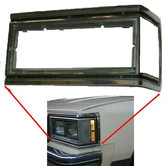 Headlight Bezel, Left 80-4 Old 88 98 Delta Regency 1