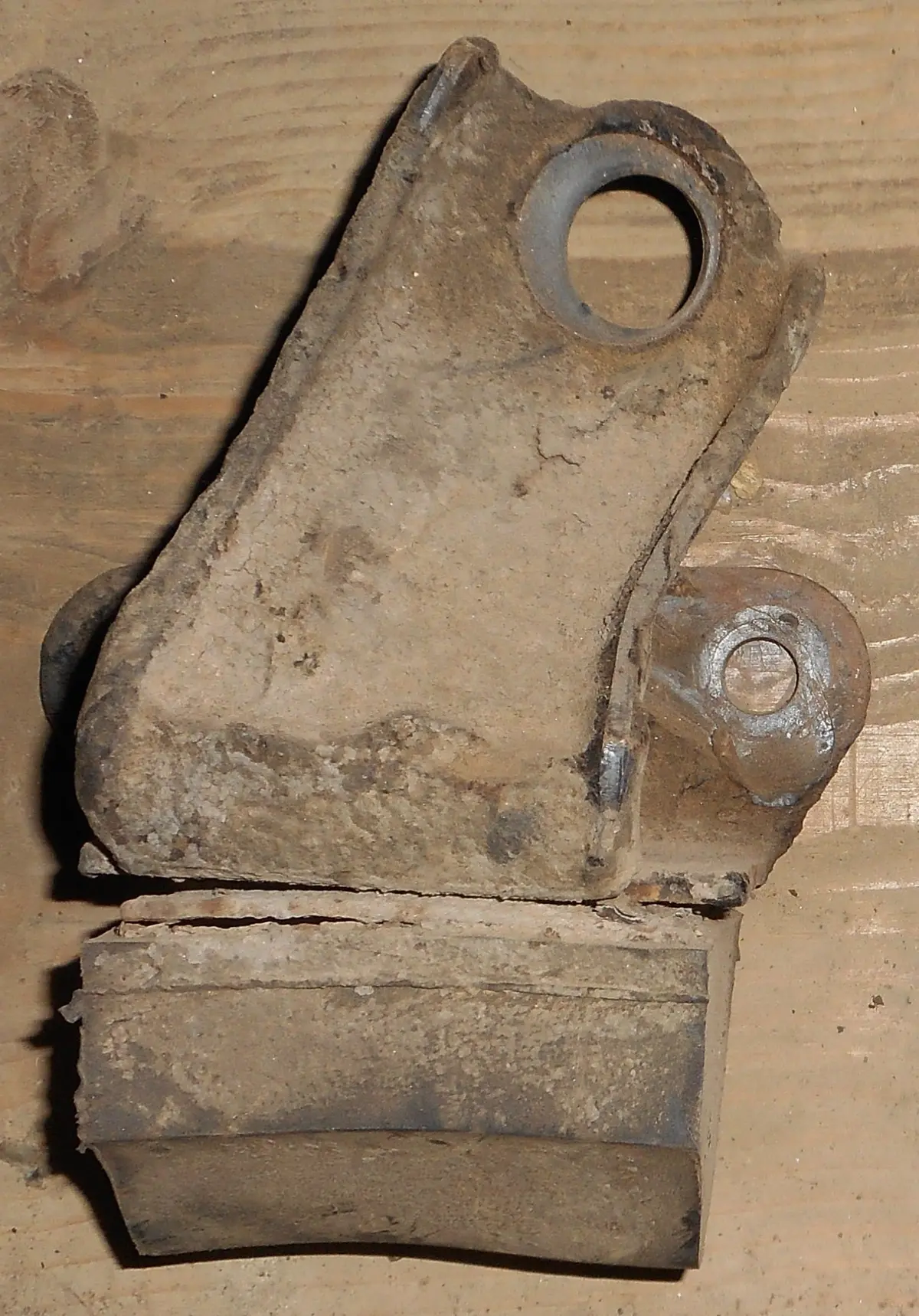 Rear Axle Stop, On Frame Rail, Right, Used 68 69 Firebird 1
