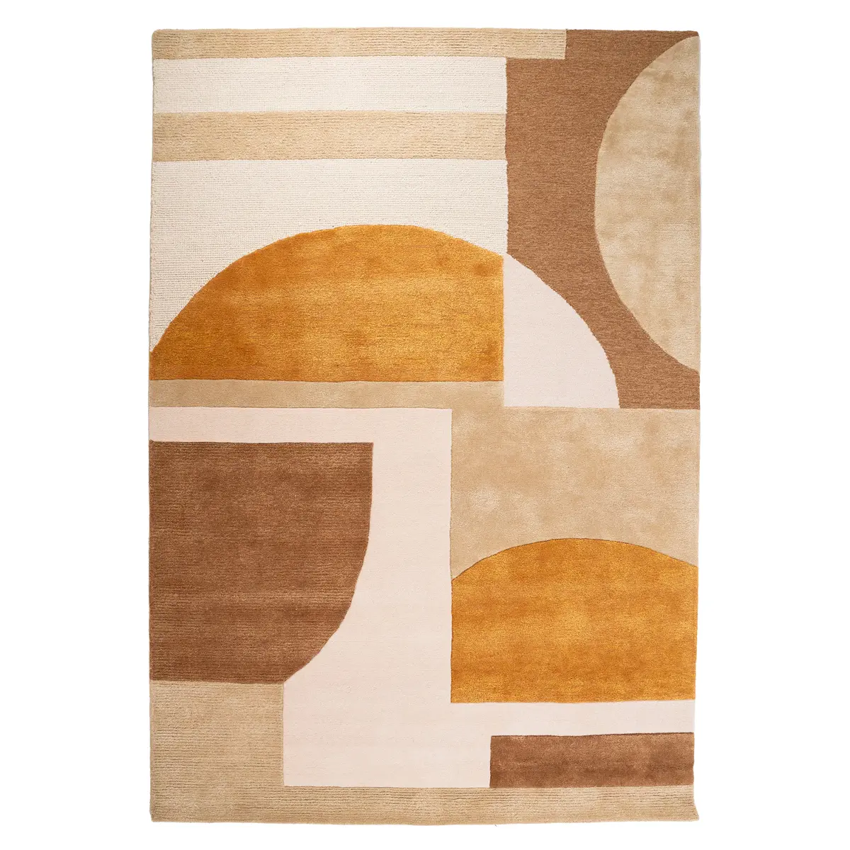Kazi Tapijt - 190 X 290 Cm Mustard 1