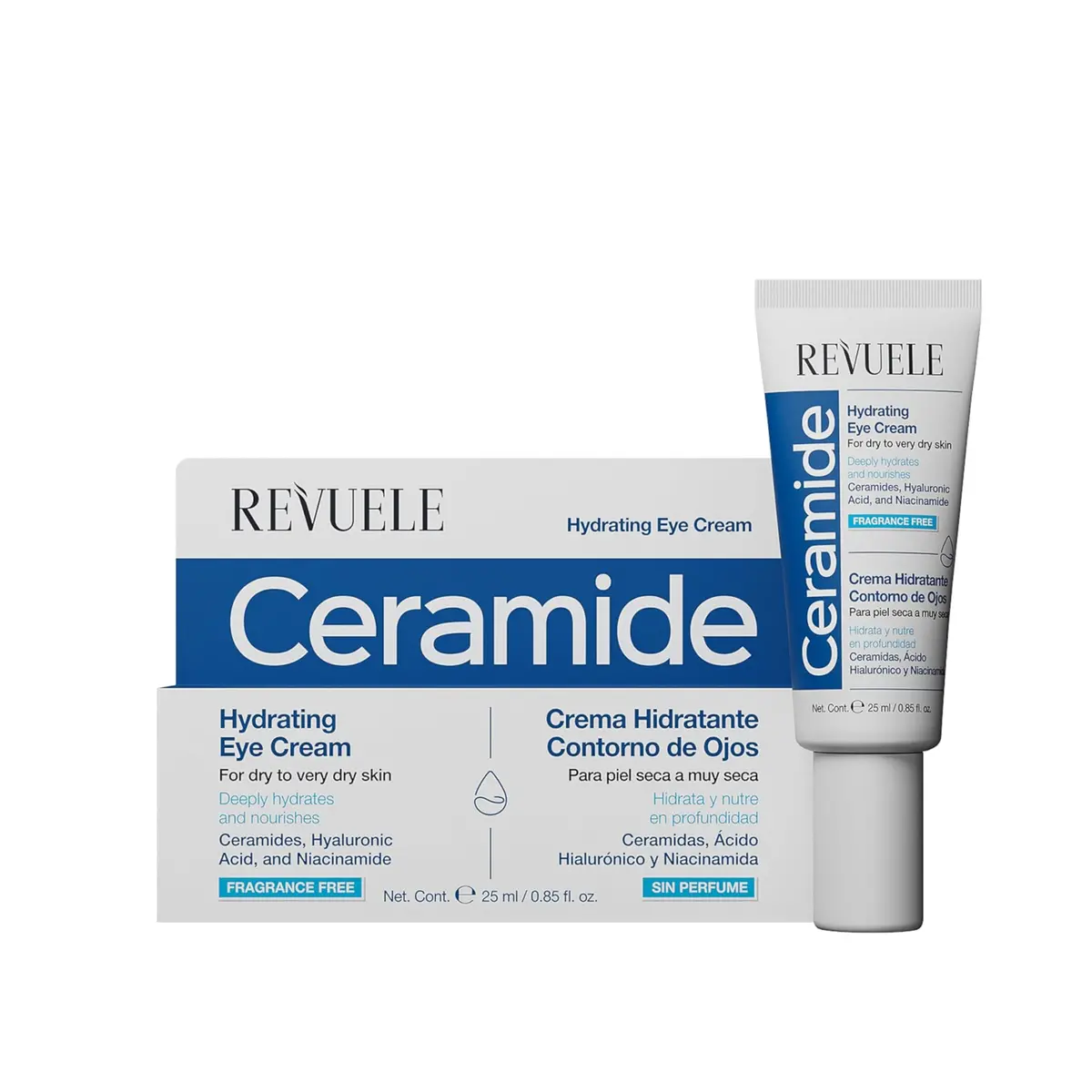 Ceramide Crema De Ojos Hidratante -Revuele 1