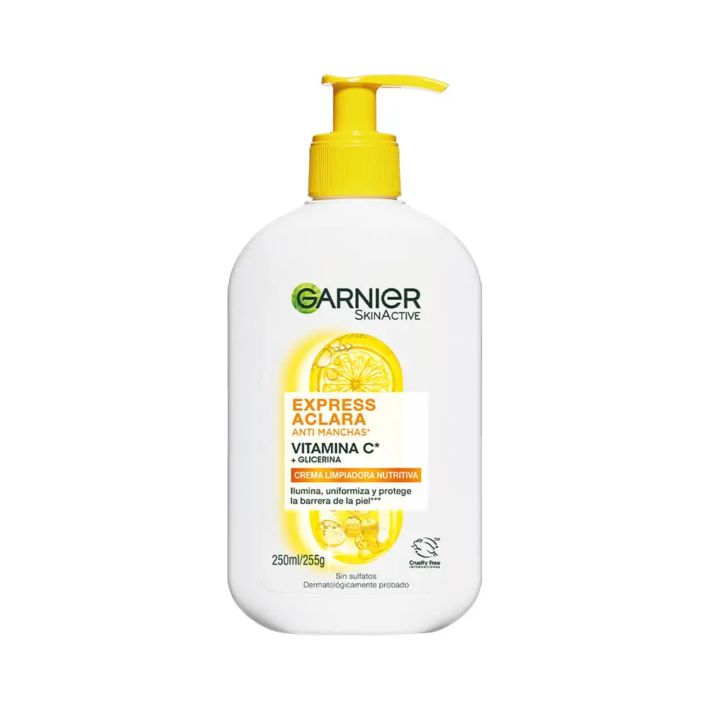Crema Limpiadora Express Aclara Anti-Manchas Vitamin - Garnier Skin Active 1