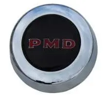 Rally Ii Center Cap, Pmd, Black, New, Each 67-70 Pontiac 1