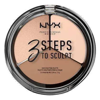 3 Steps To Sculpt Contouring - Outlet Nyx Professional Makeup 1