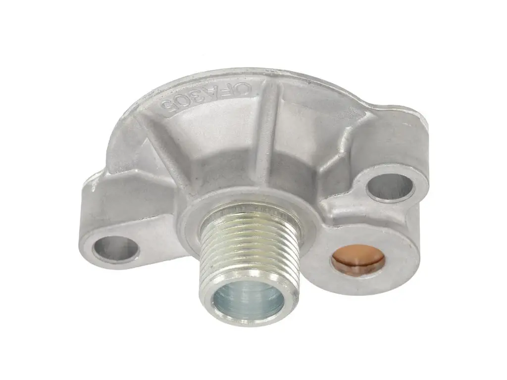 Oil Filter Adapter, New, 68-82 Chevy 1