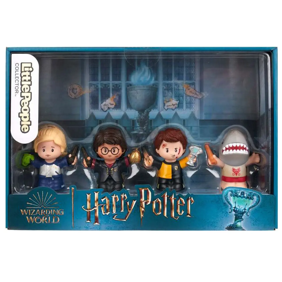 Harry Potter Set Of 4 Little People Collector Figures 7Cm 1