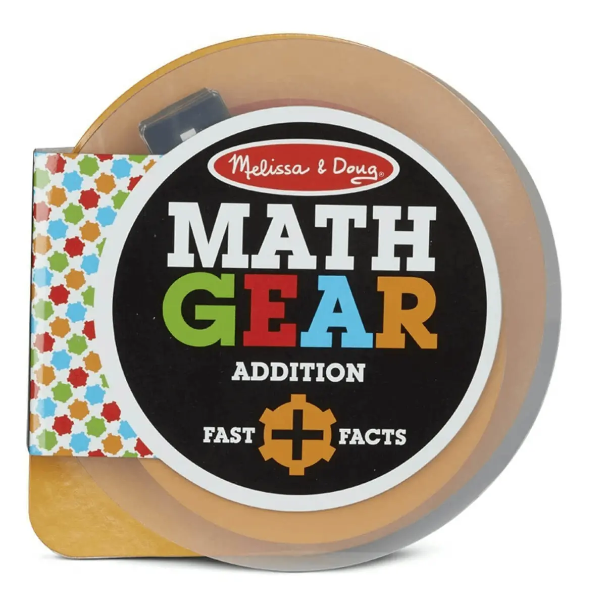 Melissa & Doug Maths Gear Fast Facts Interactive Book Teaching Numbers 3