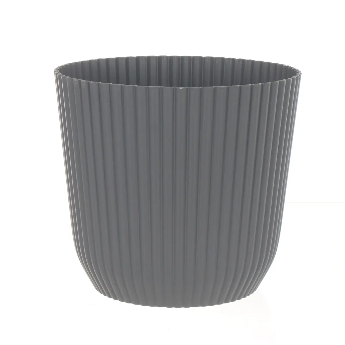 Simply Living Round Charm Outdoor Garden Planter Plant Pot Ridged Edge 2