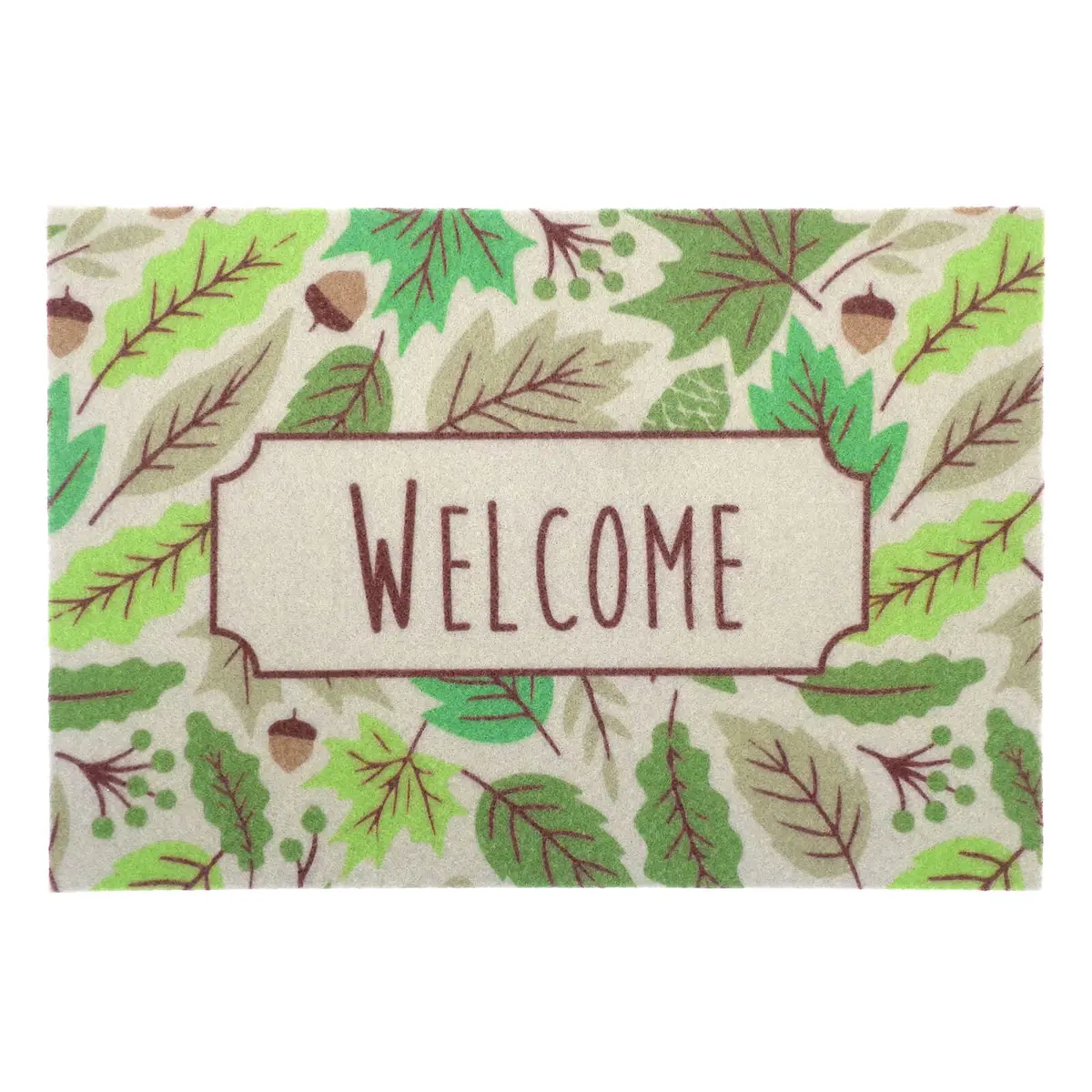 Printed Doormat Anti Slip Absorbent Easy Clean Floor Mat 58X40cm 4