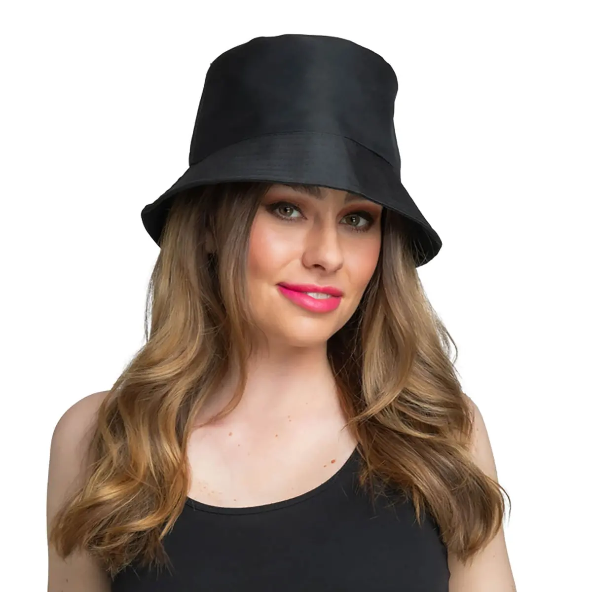 Adults Bucket Hat 70S Retro Hippie Surfer Hip Hop Fancy Dress 1