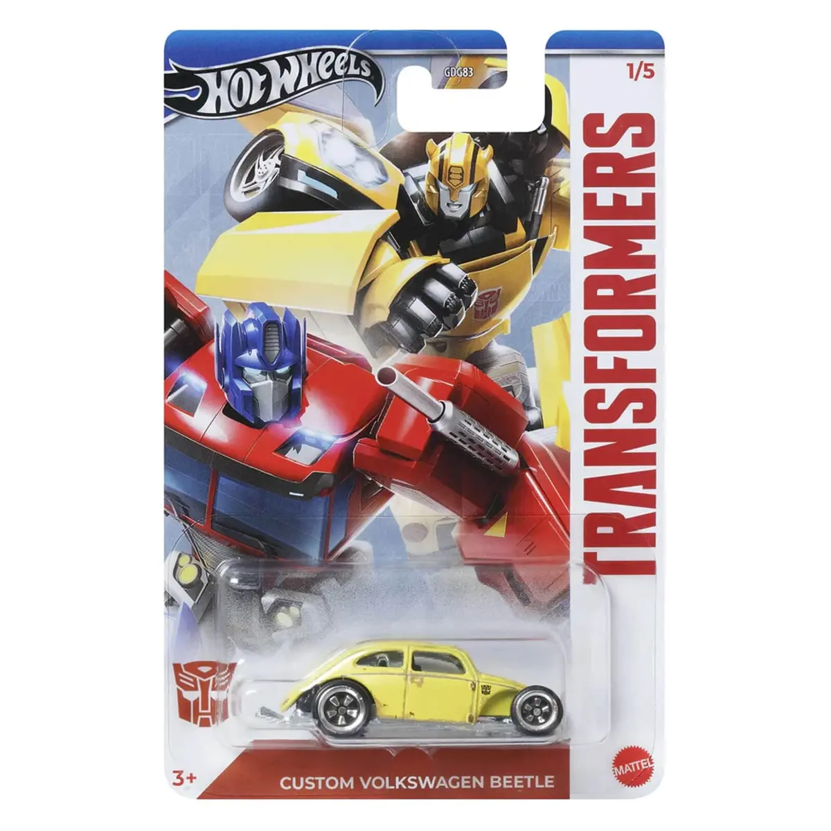 Hot Wheels Transformers Car Silver Series Die-Cast Metal 1:64 1
