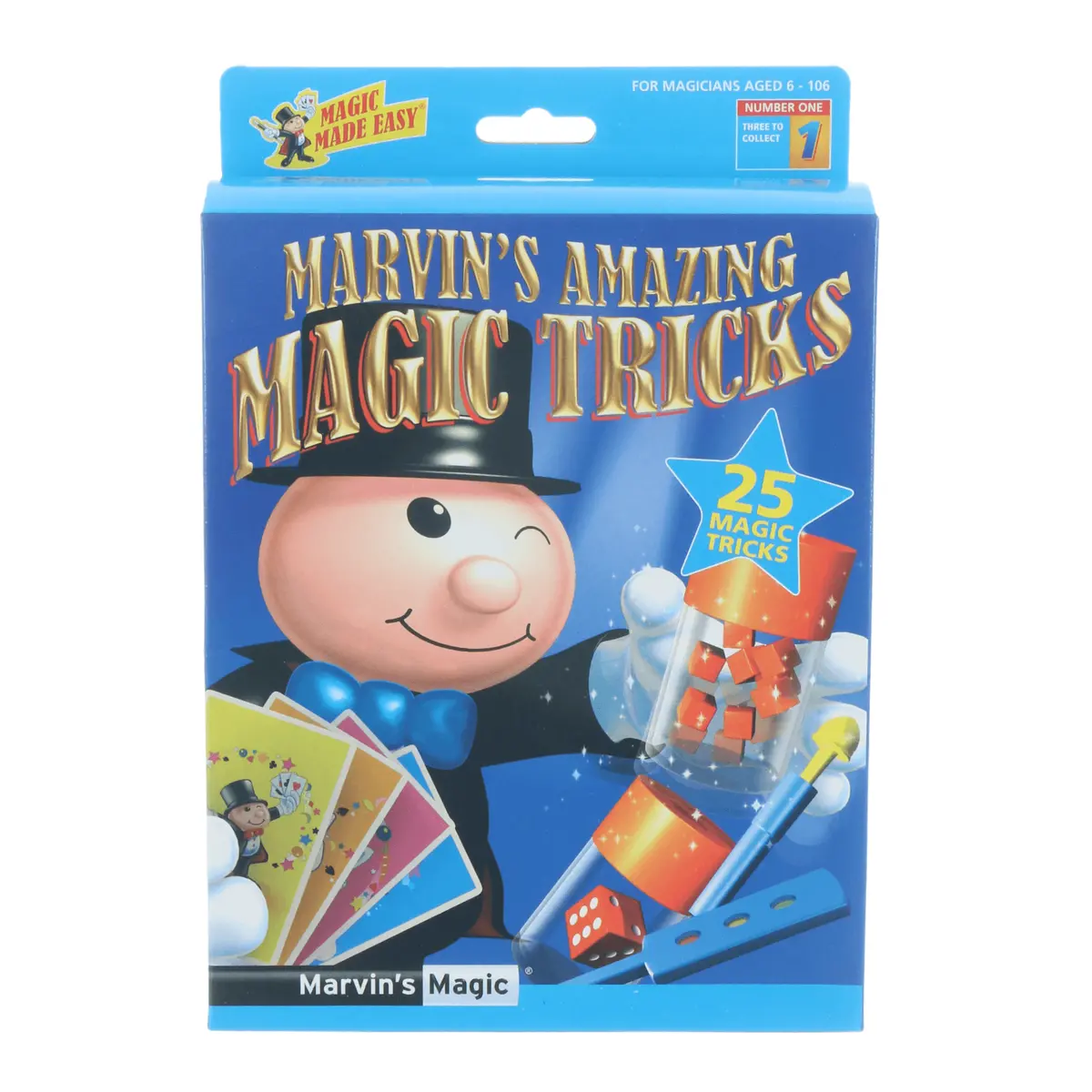 Marvin’S Magic Amazing Trick Set Series 25 Magic Tricks Made Easy Box 1