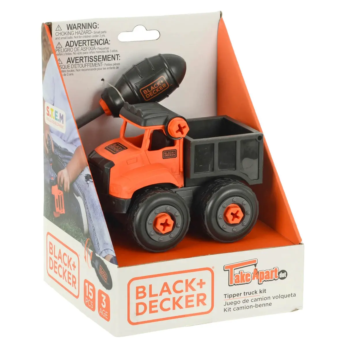 Black + Decker Take Apart Dot Mini Construction Kit Building Set 1