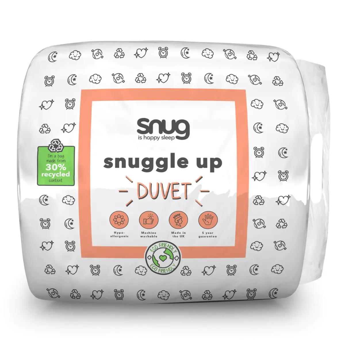 Snug Snuggle Up Single Duvet 13.5 Tog Winter Bed Quilt Hypoallergenic 1