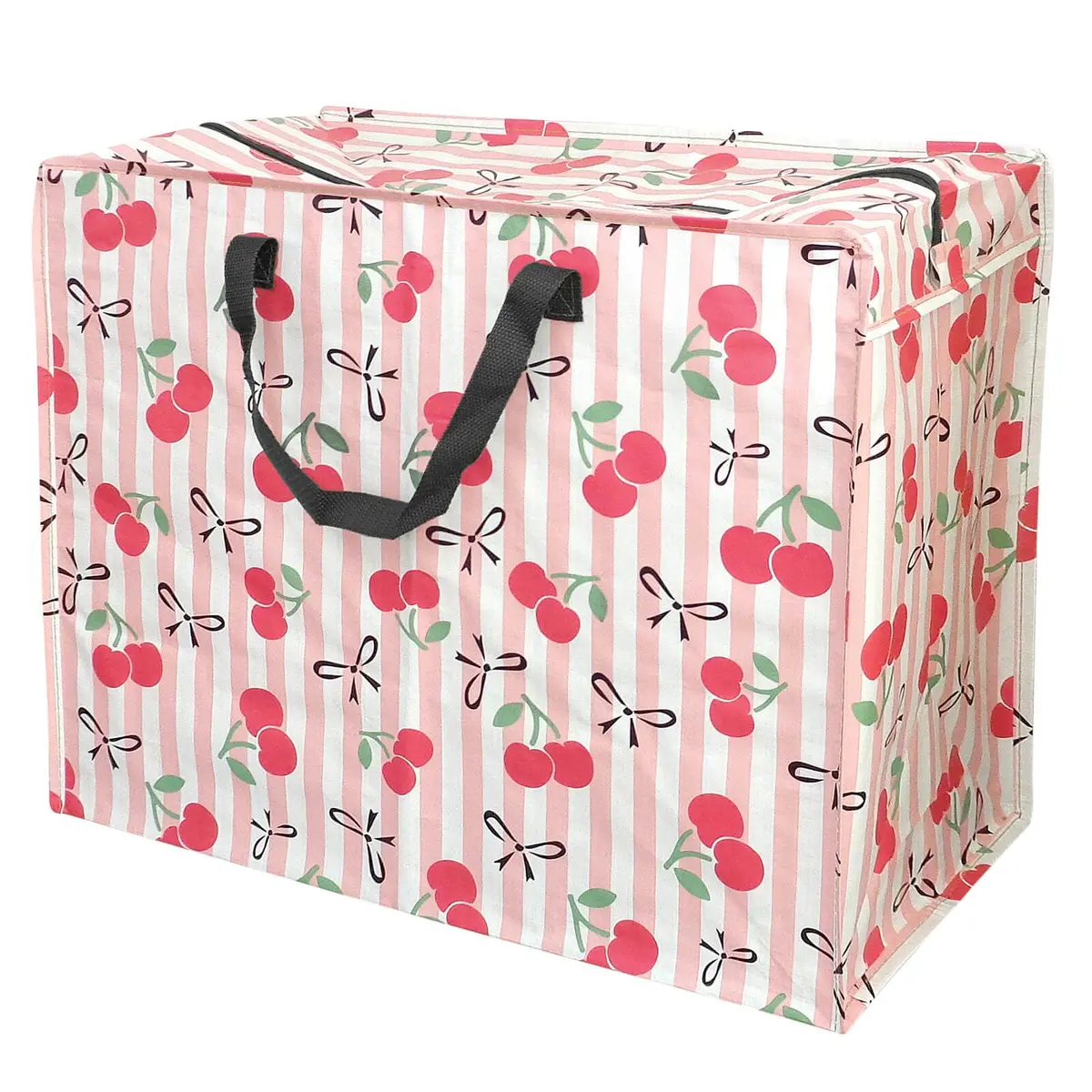 Jumbo Storage Bag Zip Top Recycled Plastic Bedding Laundry 58Cm 4