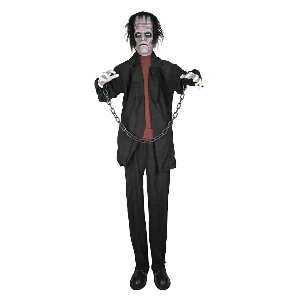 6Ft Animated Frankie Monster Figure Lights Sounds Decoration 1