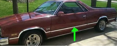 Door Molding ,Left Used 78-87 Elcamino 1