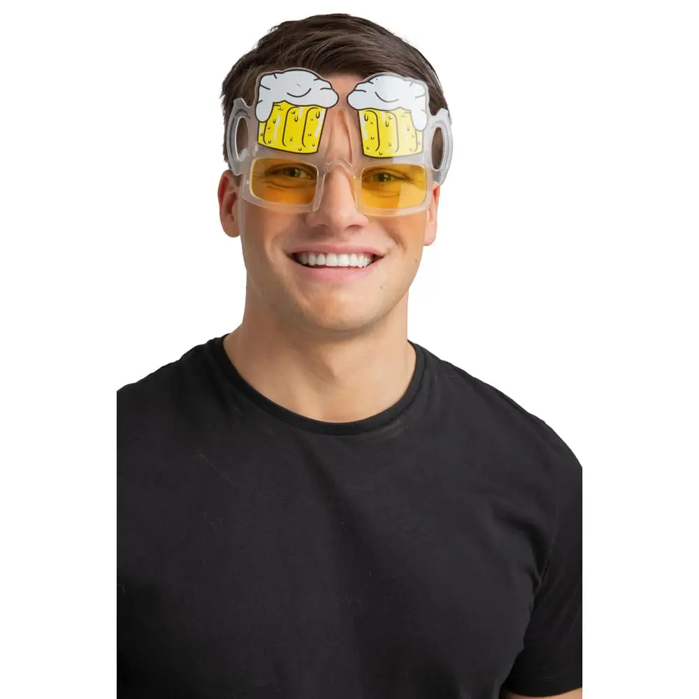 Beer Shades Glasses Specs Oktoberfest Stag Party Fancy Dress 1