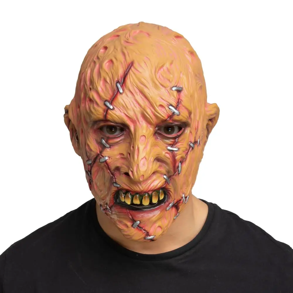 Adults Stitched Stalker Latex Mask Horror Serial Killer Halloween 1