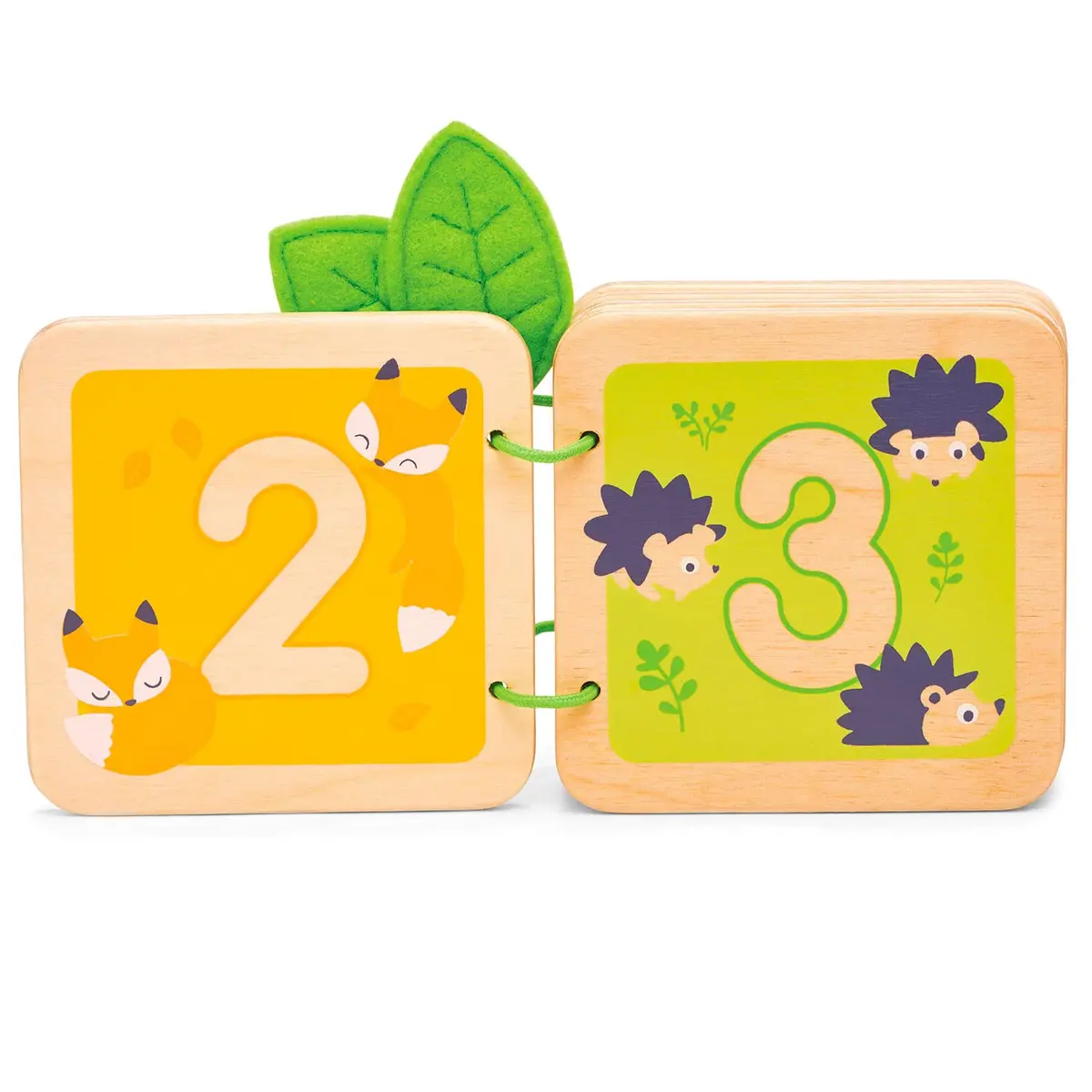 Le Toy Van Wooden Numbers Counting Book Sensory Educational Toy 12M+ 1