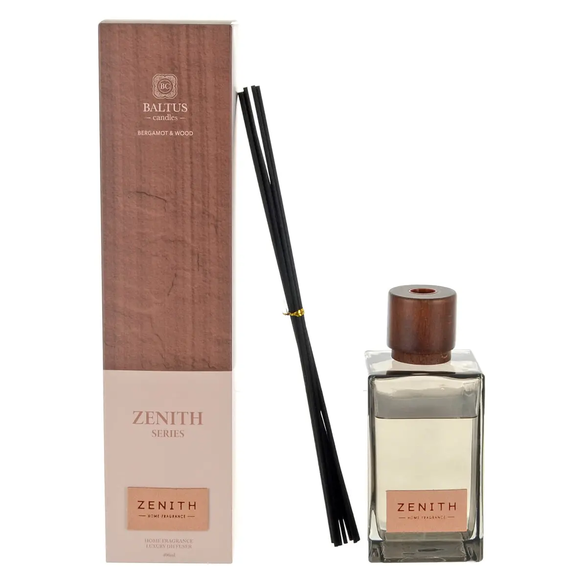 Luxury Reed Diffuser Zenith Home Fragrance Colour Glass 400Ml 1