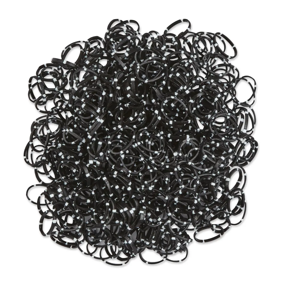 Mini Ligas Elasticas Negras 500 Pzas - Scunci 1