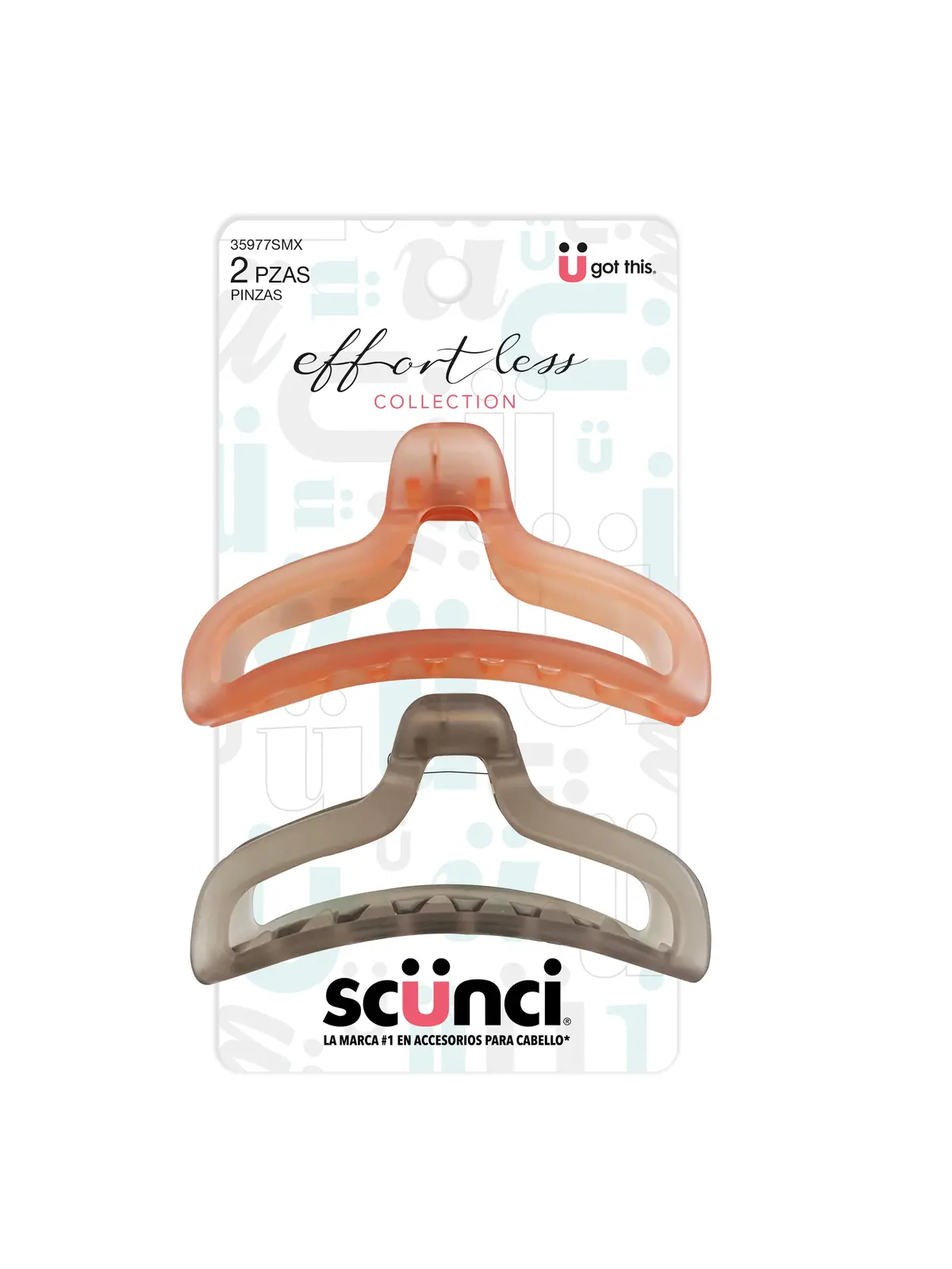 Set Pinzas Largas 2 Pzas - Outlet Scunci 1