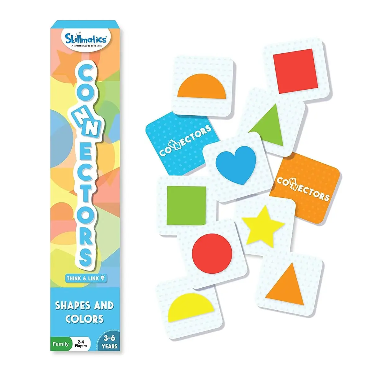 Connectors Game Shapes & Colours Think Link Tiles Paths Age 3+ 1