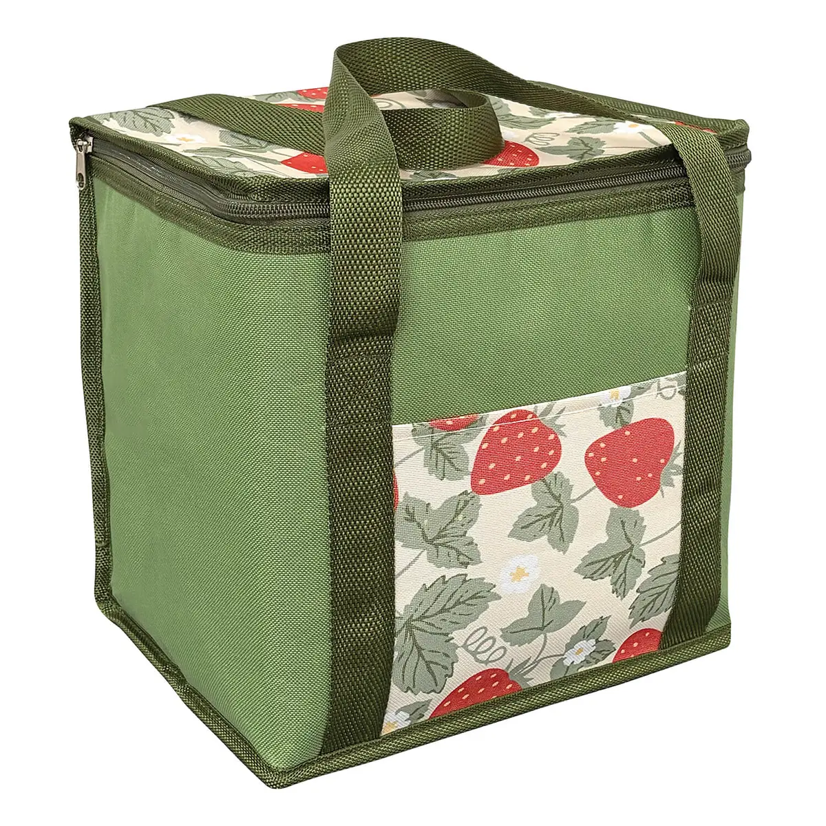 Strawberries Large Cooler Bag Foil Insulated Picnic Food Carrier 27Cm 1