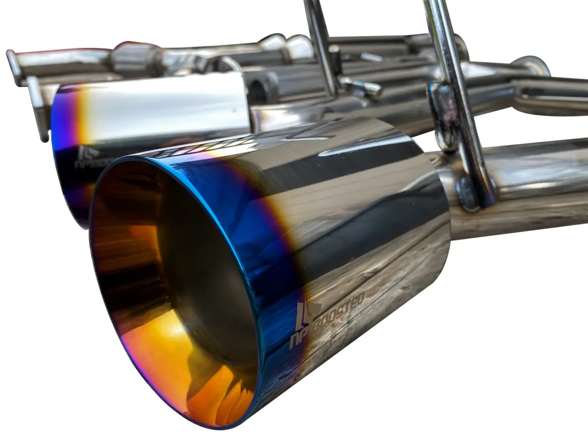 Performance Catback Exhaust System W/ Muffler Deletes Track Edition For 2009+ Nissan 370Z Fairlady Z 2