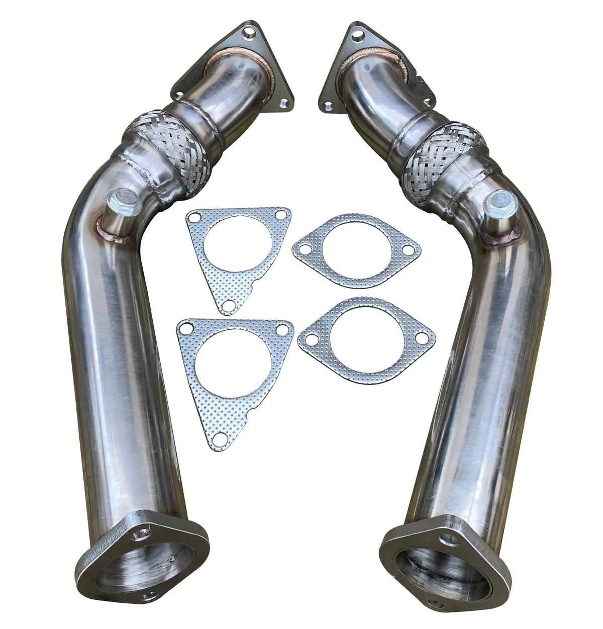 Exhaust Testpipe Test Pipe Cat Delete Pipes Decat For 350Z 370Z Fairlady Z 3.7L 1