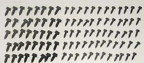 Front End Bolt Kit, 100 Pcs, Hex Heads, 66-67 Gto 1