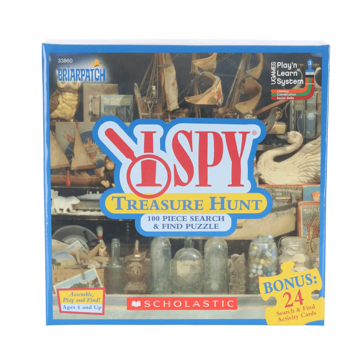 Scholastic I Spy Search & Find 100 Piece Jigsaw Puzzle Activity 3