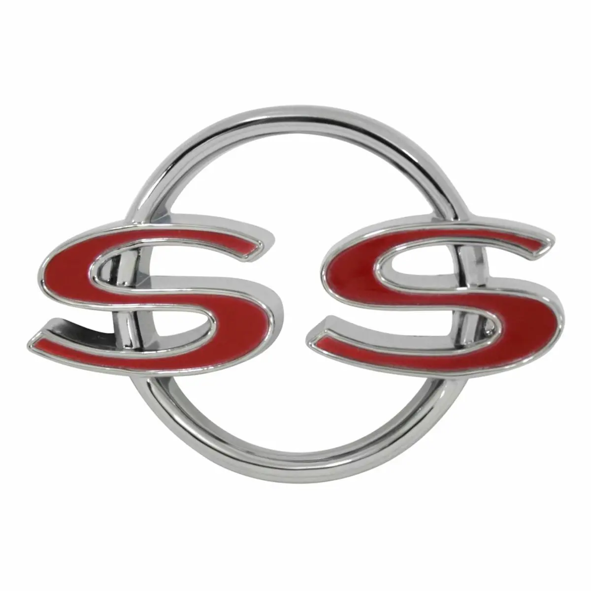 Trunk Lid Emblem " Ss "New, 64 Chevelle 1