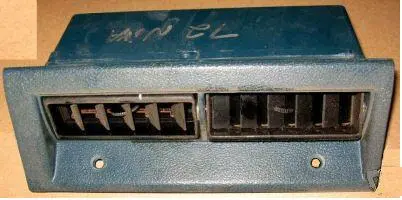 Dash Vent Assembly, Center, Used, 69-74 Nova 69 Camaro 1