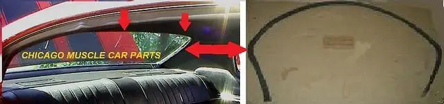 Inside Rear Window Lace, Used 68-72 A-Body 1