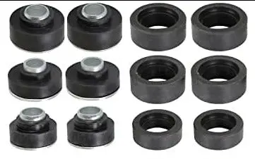 Body Bushing Set,Rubber 12Pcs 67-75 Cam Fb, 68-75 Nova 1