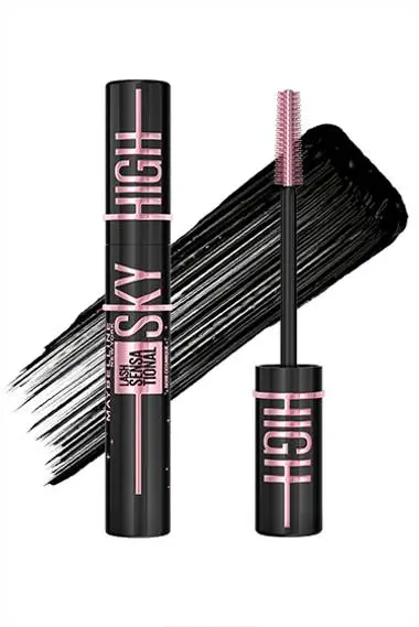 Mascara De Pestañas Sky High Cosmic Black - Maybelline 1