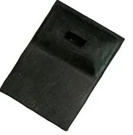 Rocker Panel Drain Seal, Rubber For Square Holes, 55-75  Ea 1