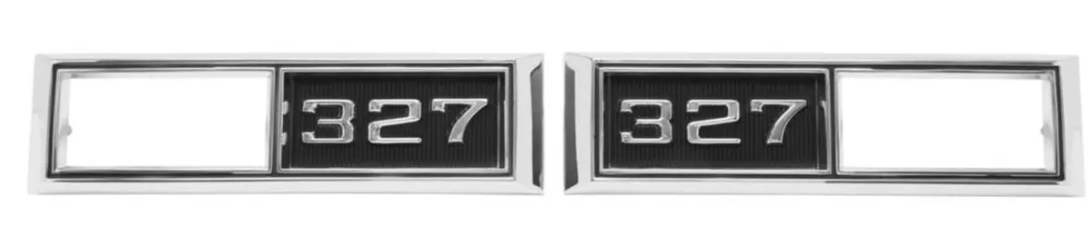 Front Marker Bezels ,327 68 69 Nova New Pair 1