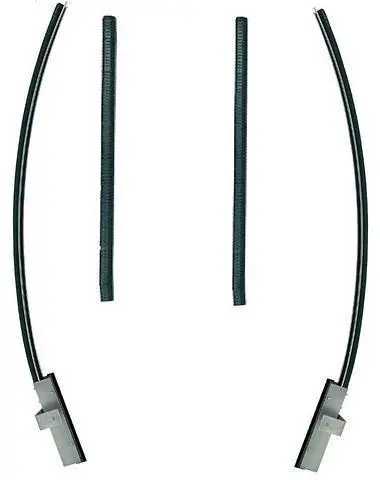 Quarter Glass Channel Kit, New 66 67 Nova Chevy Ii 1