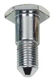 Seat Belt Bolt, New, Each, Chrome, 64-66 Gm Cars 1