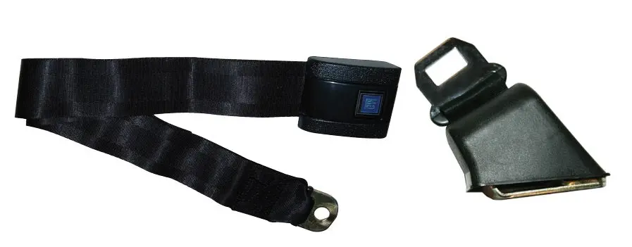 Front Seat Lap Belt, Left, Oe Type, New, 67-72 A-Body,B-Body 1