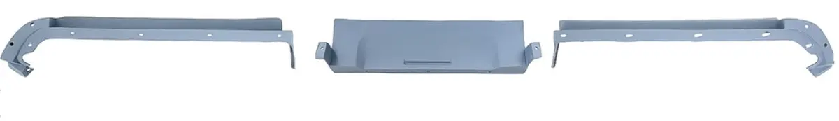 Rear Bumper Filler Set,New Fbgls 74-77 Camaro 1