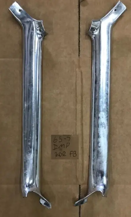 Pillar Inside Covers, Coup 65-67 Impala Ss 1