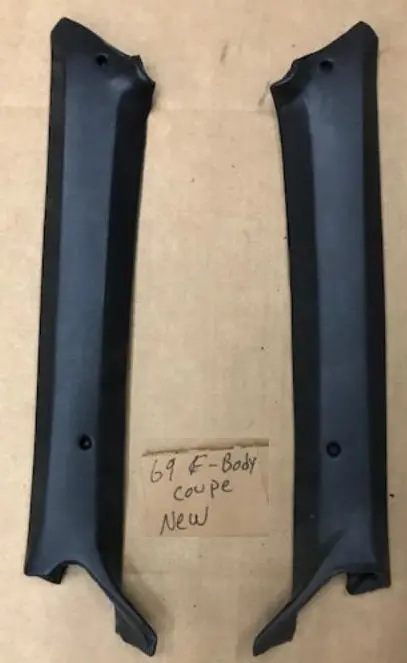 Pillar Pads, Inside Cover Coup Pr Used 69 Camaro 1