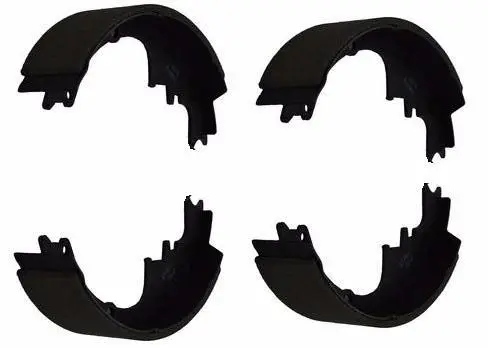 Front Brake Shoes, For Drum, New, 4 Pcs, 64-72 A-Body 1