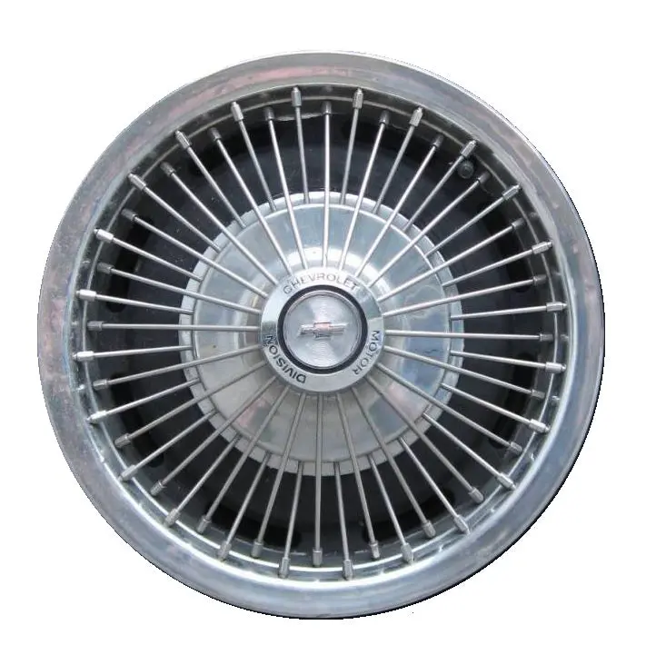 Wheel Cover, Wire Style, 14", Used, Each, 67-68 Impala 1