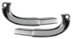 Quarter Window Corner Moldings, Repro, Pair, 65-66 Impala 1